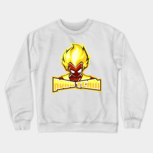 red super man character vector Crewneck Sweatshirt